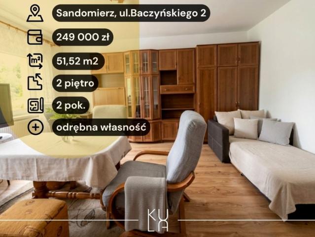 Mieszkanie na sprzedaż w Sandomierz, Świętokrzyskie