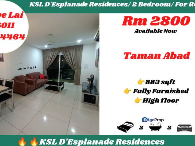 Condominium for rent in Johore Bahru, Johor