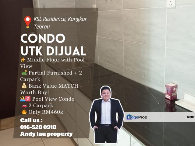 Condominium for sale in Tebrau, Johor