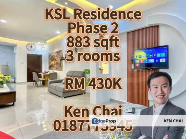 Condominium for sale in Tebrau, Johor