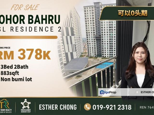 Condominium for sale in Tebrau, Johor