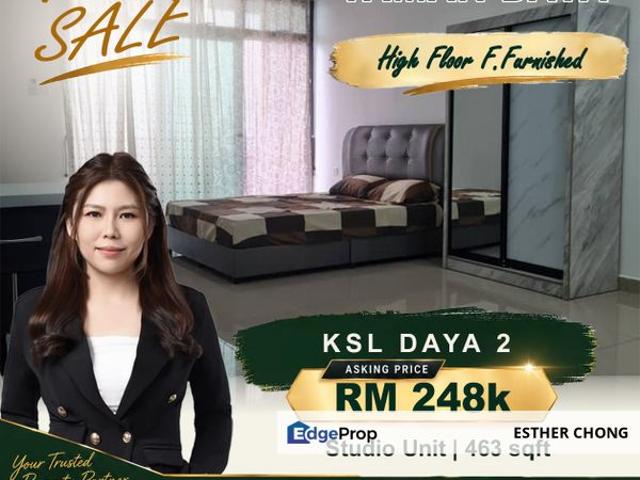 Condominium for sale in KSL Residences 2, Tebrau