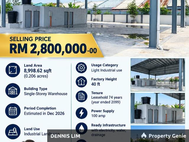 Warehouse for sale in Amethyst 2, Majlis Perbandaran Selayang