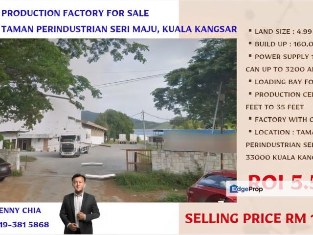 Warehouse for sale in Perak, Kuala Kangsar