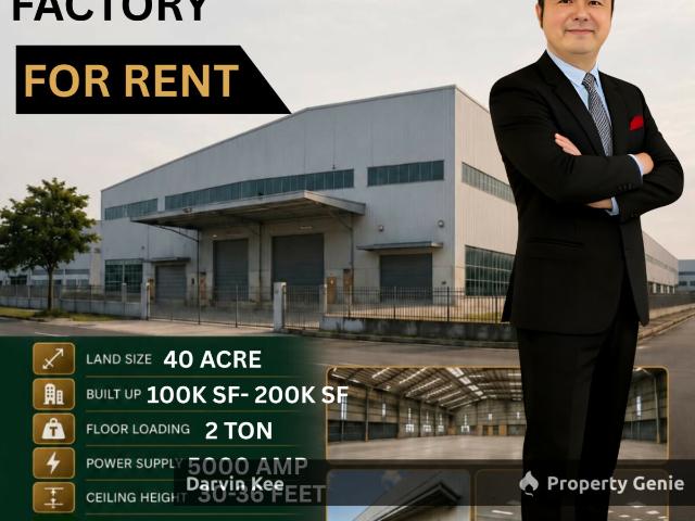 Warehouse for rent in Pahang