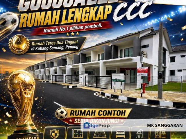 House for sale in Wellesley, Penang
