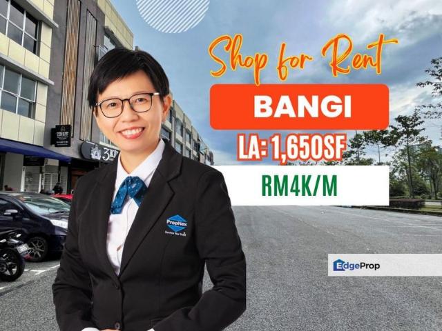 Shop for rent in Kajang, Langat