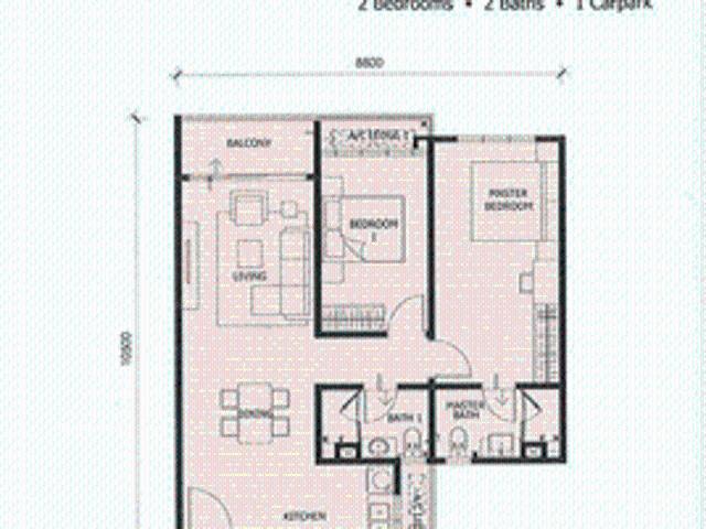 Apartment for rent in Country Heights Damansara, Kuala Lumpur