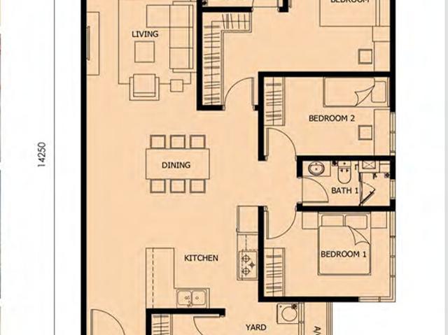 Serviced Residence for rent in Country Heights Damansara, Kuala Lumpur