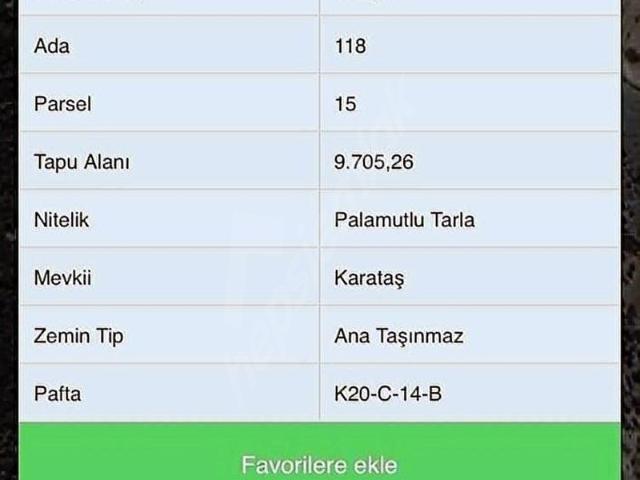 Kula, Manisa içerisinde satılık Arsa