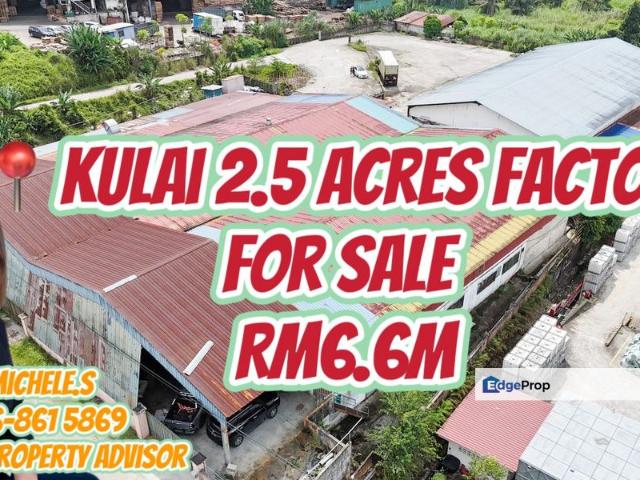 Warehouse for sale in Kulai, Johor