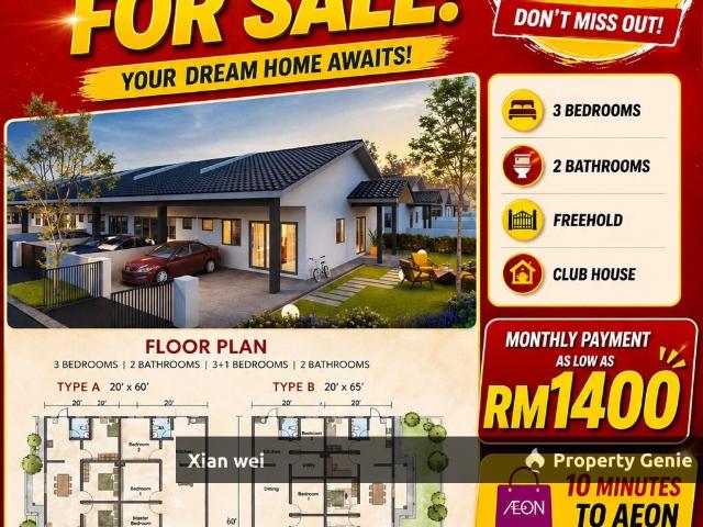 Terraced House for sale in Kulai, Johor