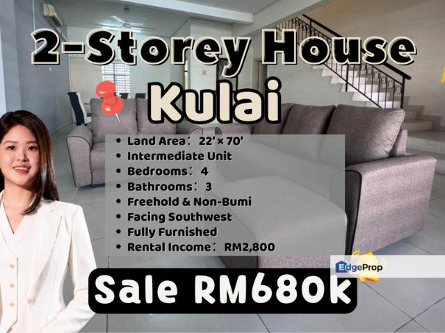 House for sale in Kulai, Johor