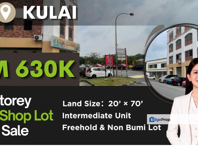 Shop for sale in Kulai, Johor