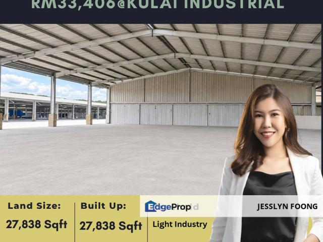 Warehouse for rent in Kulai, Johor