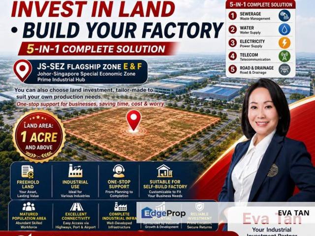 Warehouse for sale in Perindustrian Kulai Timur, Kulai