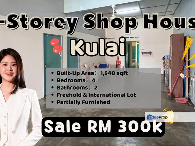 Shop for sale in Kulai, Johor