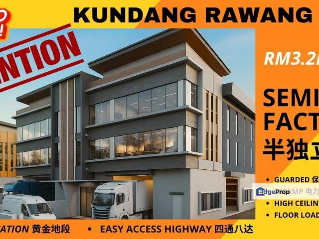 Warehouse for sale in Selayang, Selangor