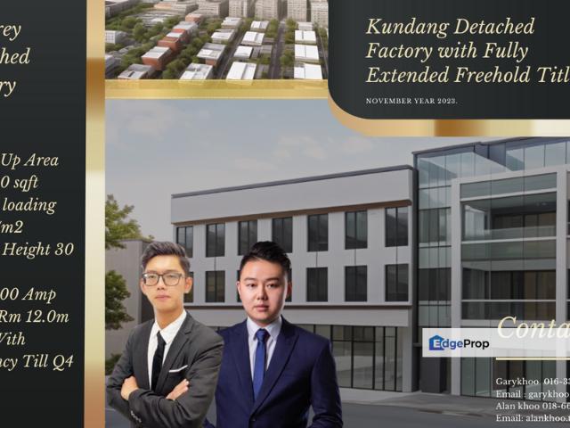 Warehouse for sale in Selayang, Selangor