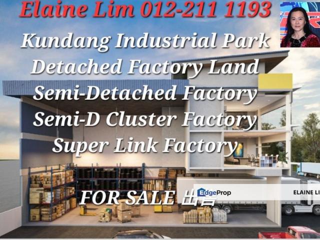 Warehouse for sale in Selayang, Selangor