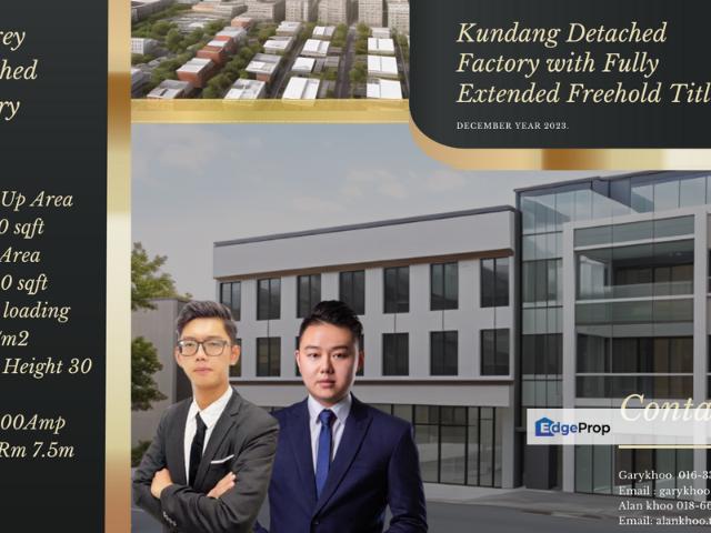 Warehouse for sale in Selayang, Selangor