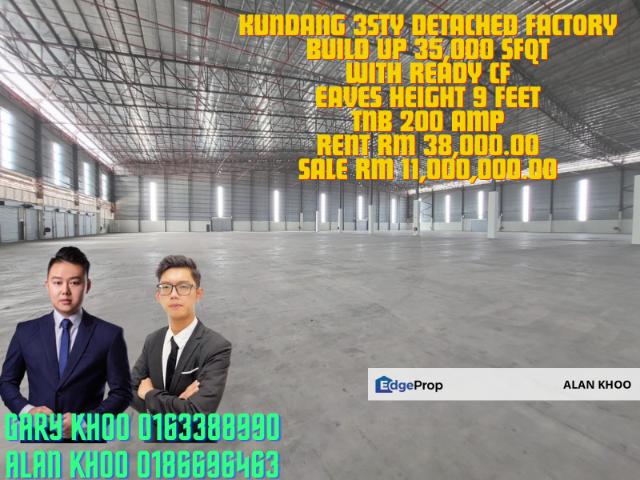 Warehouse for sale in Selayang, Selangor