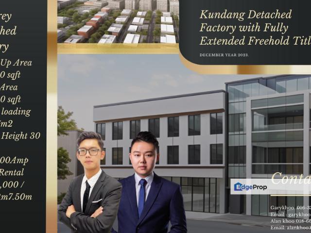 Warehouse for sale in Selayang, Selangor