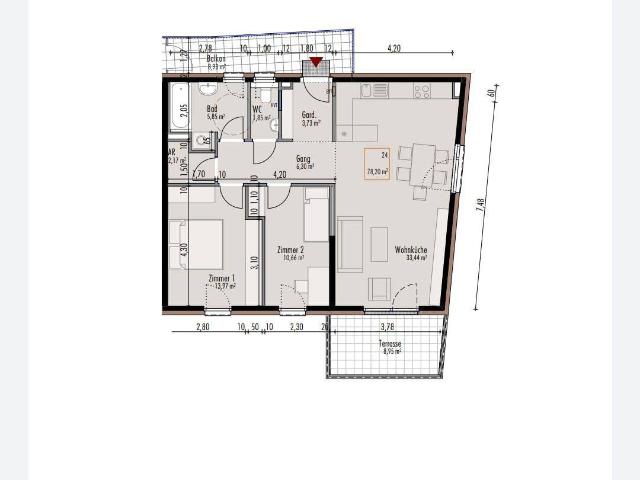 Apartment kaufen in Kundl, Tirol