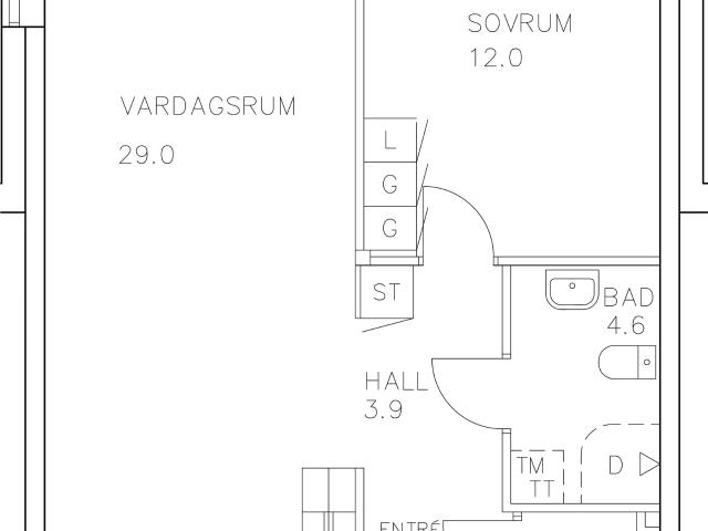 Lägenhet hyra i Vännäs, Västerbotten