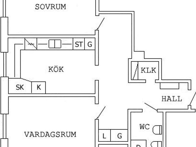 Lägenhet hyra i Boden, Norrbotten