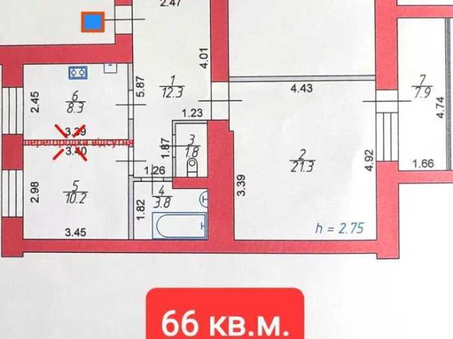 Квартира продажа в Великом Омелянике