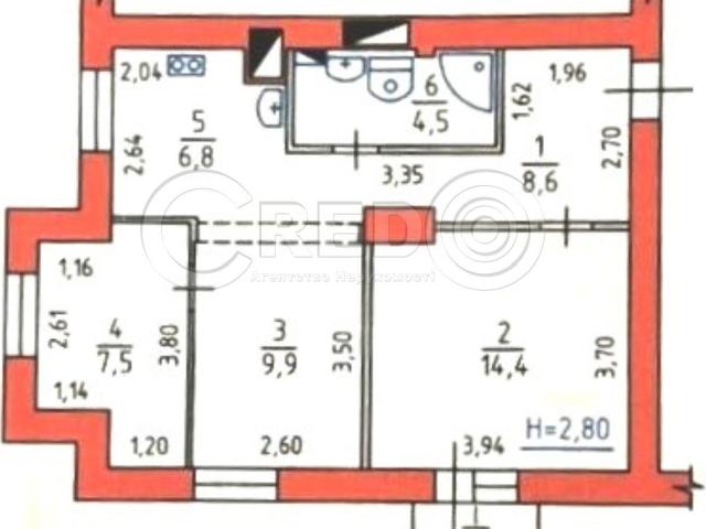 Квартира продажа в Кривом Роге, Тернопольской области