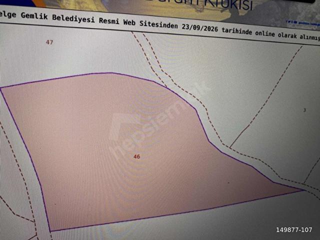 Gemlik, Bursa içerisinde satılık Arsa