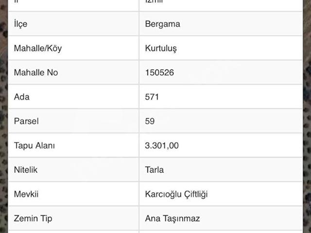 Bergama, İzmir içerisinde satılık mülk