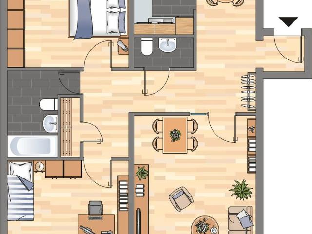 Apartment mieten in Scharnhorst-Ost, Dortmund