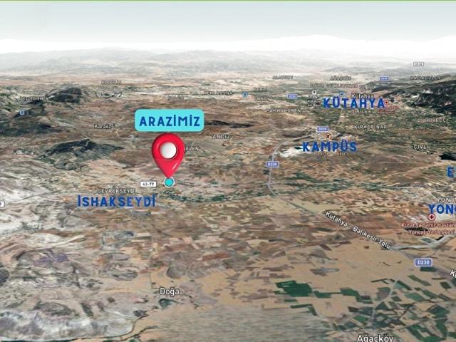 İshak Seydi, Kütahya Merkez içerisinde satılık Arsa