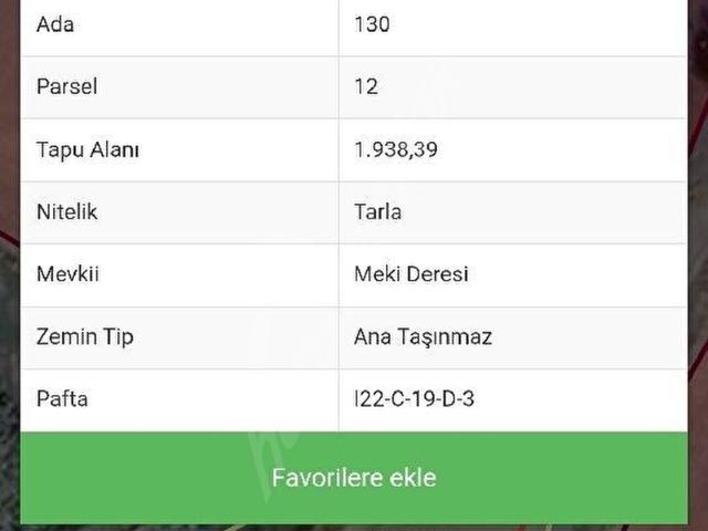 Tavşanli, Kütahya içerisinde satılık Arsa
