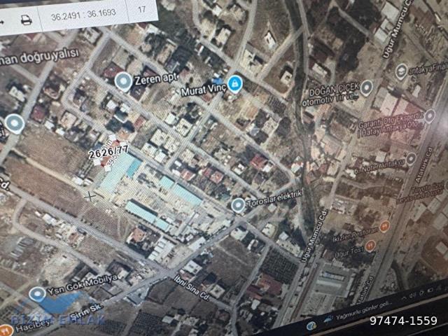 Hatay, Antakya içerisinde satılık Arsa