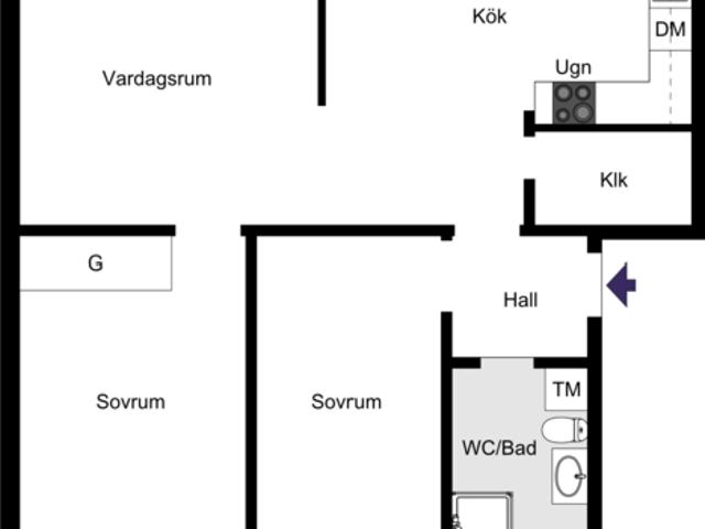Bostadsrätt till salu i Botkyrka, Stockholm