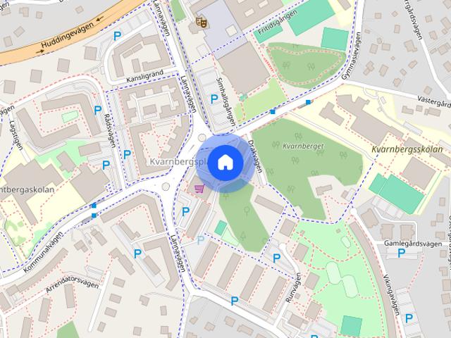 Lägenhet hyra i Kvarnbergsplan, Huddinge