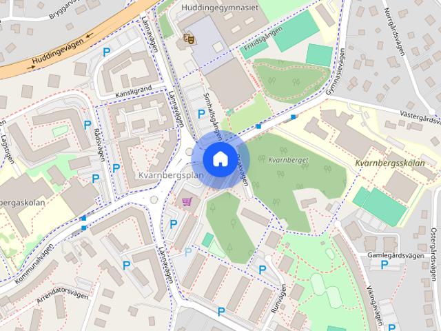 Lägenhet hyra i Huddinge, Stockholm