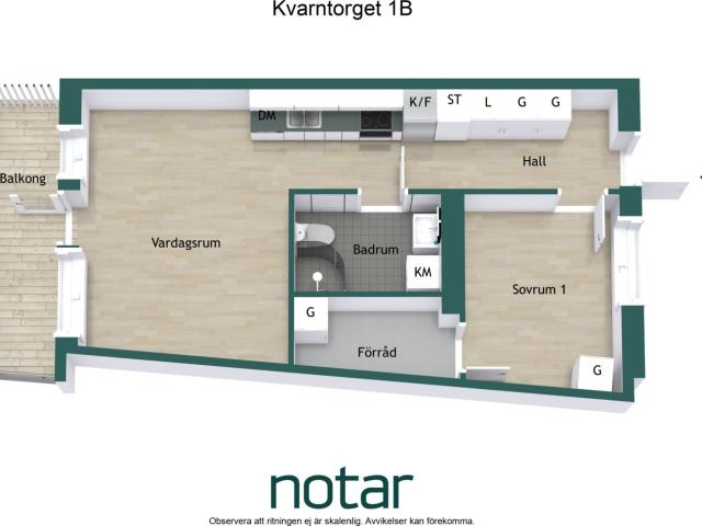 Bostadsrätt till salu i Uppsala
