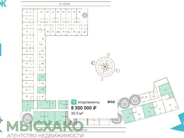 Квартира продажа в Мысхако С, Краснодарский Край