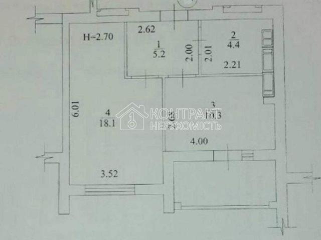 Квартира продажа в Хорошево, Донецкой области