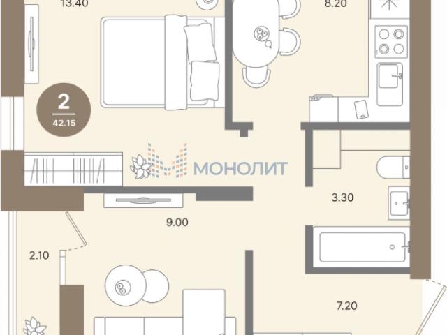 Квартира продажа в Автозаводский район, Горький