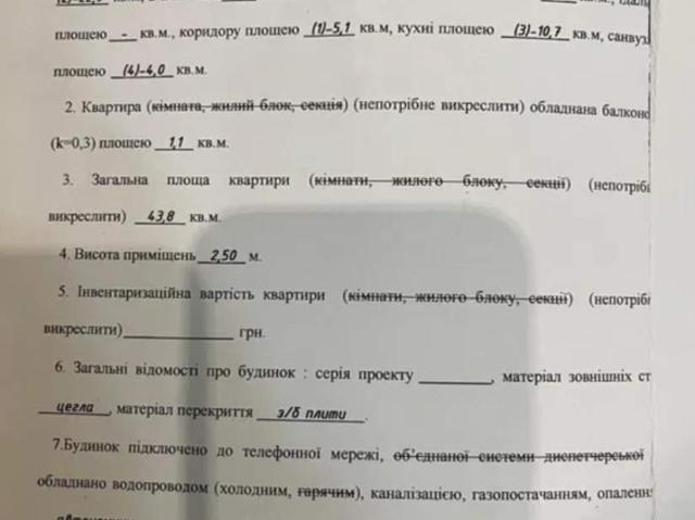 Квартира продажа в Полтавской области