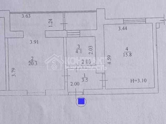 Квартира продажа в Нагорный, Хорошево