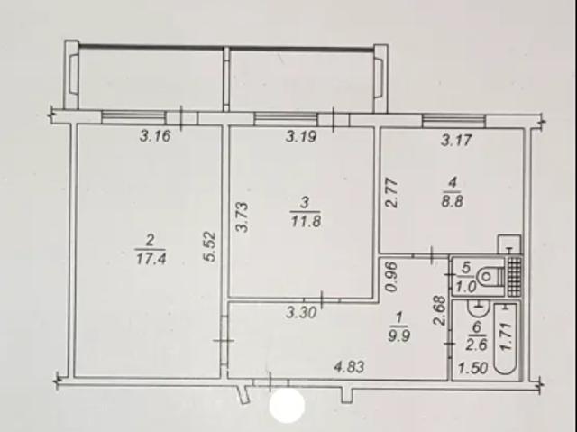 Квартира продажа в Гребенях, Винницкой области