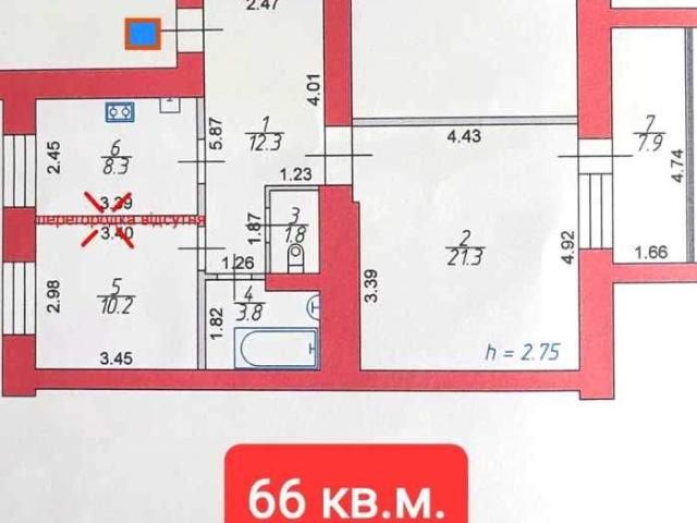 Квартира продажа в Великом Омелянике