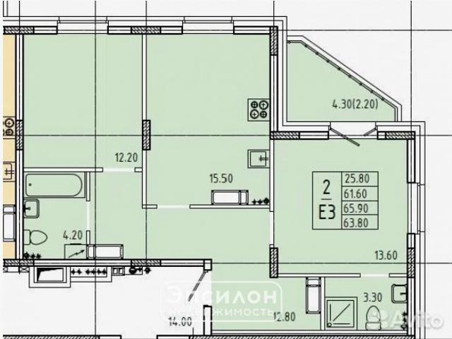 Квартира продажа в Центральный округ, Курская область